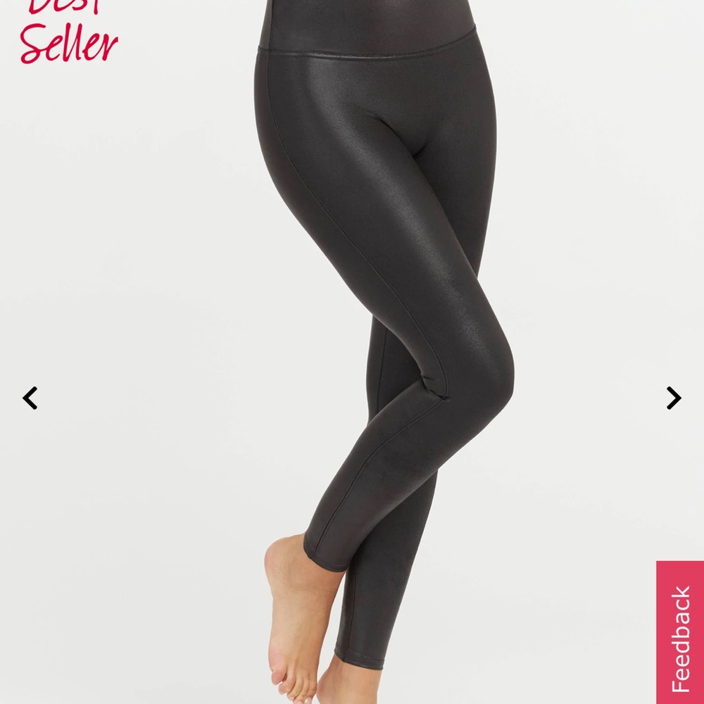 Spanx Faux Leather Leggings